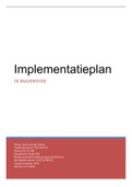 Implementatieplan over Decubitusscore Afstuderen HB-V