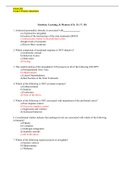 Psych 202 Exam 4 Practice Questions And Answers