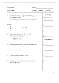 Precalculus, Beecher - Exam Preparation Test Bank (Downloadable Doc)