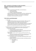 Samenvatting PB0214 - Psychologie van arbeid en gezondheid (deeltentamen 1)