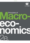 Principles of Macroeconomics, Openstax - Exam Preparation Test Bank (Downloadable Doc)