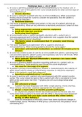 Chamberlain College of Nursing NURSING MISC all med surge exams and quizzes with 100% correct Answers