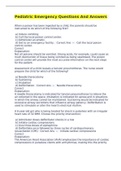 Pediatric Emergency Medicine Question And Answers 