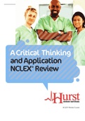  Hurst Review NCLEX RN (BUNDLE) Questions/Answers With a PDF BOOK (Latest 2022/23)