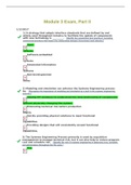 ACQ202 Module 3 Exam&comma; Part II Questions And Answers&lpar; Complete Solution&rpar;Score A&plus;