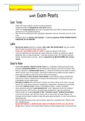NU 577 &sol; AANP Exam Pearls Updated
