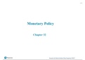 Economics: Macroeconomics- Chapter 32 Monetary Policy summary