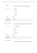 SCI 228 Midterm Exam 1 Nutrition&comma; Health & Wellness
