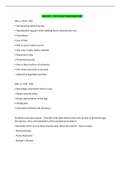 NUR 265 &ndash; PVD STUDY EXAM SOLUTION