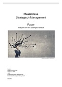 Masterclass Strategisch Management, paper beoordeling 7,5