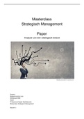 Masterclass Strategisch Management&comma; paper beoordeling 7&comma;5