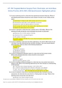 ATI&colon; RN Targeted Medical Surgical Fluid&comma; Electrolyte&comma; and Acid-Base Online Practice 2019 &lpar;100&percnt; 30Q Quiz&sol;Answers Highlighted yellow&rpar;