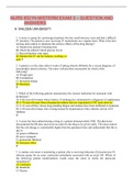 NURS 6521N MIDTERM EXAM 3 &ndash; QUESTION AND ANSWERS&vert; LATEST UPDATE