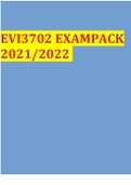 EVI3702 EXAMPACK 2021/2022