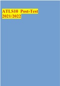 ATLS10 Post-Test 2021&sol;2022