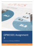 OPM1501 Assignment 3 2022 