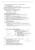 Oefentoets Wiskunde B  Getal & Ruimte 11e ed leerboek havo B deel 2