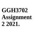 GGH3702 Assignment 2 2021.