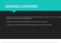 quantum computing 