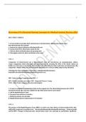 Overview of Professional Nursing Concepts for Medical- Surgical Nursing 2022
