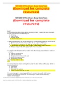 NUR 2092 N1 Final Exam Study Guide Tests (Download for complete resources)