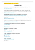 MDA 224- Pediatric Exit HESI exam -with 100&percnt; verified answers