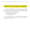 MOLECULAR BIOLOGY OF THE CELL&comma; SIXTH EDITION CHAPTER 4&colon; DNA&comma; CHROMOSOMES&comma; AND GENOMES