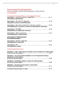 Complete samenvatting Psychodiagnostiek (10 gehaald); colleges, literatuur, oefenvragen