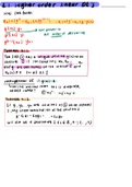 WTW256: LU 2.1: SECOND AND HIGHER ORDER HOMOGENEOUS LINEAR DIFFERENTIAL EQUATIONS Lecture notes