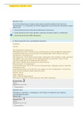 Straighterline &sol; BIO 250 &sol; Test 2 Graded A Plus