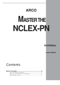 NR 510 ARCO nclex-pn&lowbar;print 3rd edition