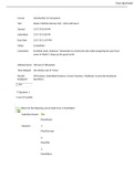 Introduction to Computers Week 2 Test- Keiser University