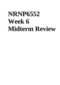 NRNP 6552 Week 8 Quiz