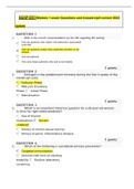 &Tab;NUNP 6551 Module 1 exam Questions and Answers&vert;all correct 2022 update