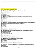 ATI TEAS A&P SCIENCE STUDY GUIDE (LATEST 2020): (ASSURED 100% SATISFACTIONS)