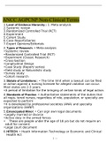 ANCC AGPCNP Non-Clinical Terms