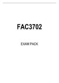 FAC3702 EXAM PACK 2022