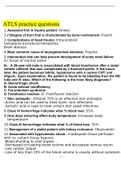 ATLS practice 2022 Questions With All the Correct Answers