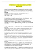 &Tab;NCLEX FUNDAMENTALS II EXAM WITH RATIONALE