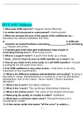 ISYE 6501 Midterm exam 2 : Intro Analytics Modeling-with verified answers-2022