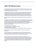 HESI 799 RN Exit Exam Questions And Answers 2022