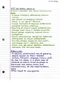 Women's studies notes
