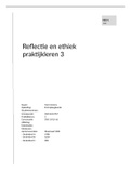 Opdracht ABC&vert; Reflectie en Ethiek&vert; PL3&vert; Cijfer 6&period;8&vert; Met beoordeling&excl;