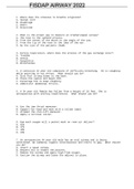 FISDAP Airway Questions with Answers&period;2022