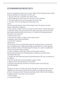 ATI FUNDAMENTALS PRACTICE TEST A 