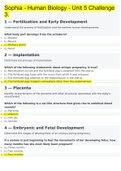 Sophia - Human Biology - Unit 5 Challenge 3&period;
