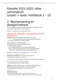 VOLLEDIGE Samenvatting Filosofische Reflectie Voor Biomedische Wetenschappen  Denken over lichamen 2022, ISBN: 9789463371797