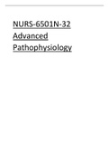 NURS-6501N-32 Advanced Pathophysiology  week 6 midterm exam