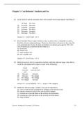 Managerial Accounting Chapter 5 Questions & Answers