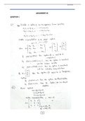 MAT1503 ASSIGNMENT 03 SOLUTIONS&comma; SEMESTER 1&comma; 2022